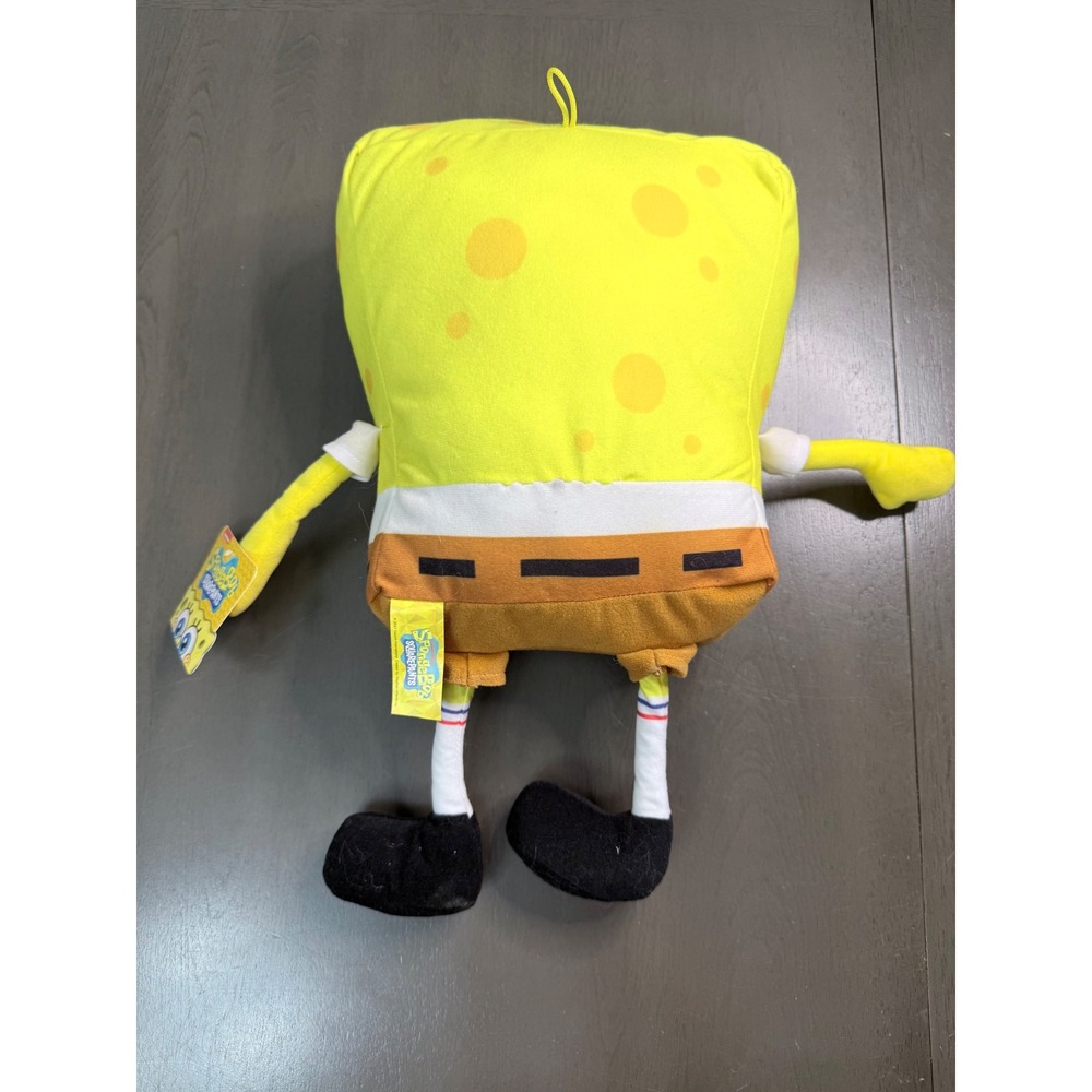 Nickelodeon SpongeBob SquarePants‎ Plush Stuffed Animal Toy NWT Yellow 12 Inch - Picture 2 of 3